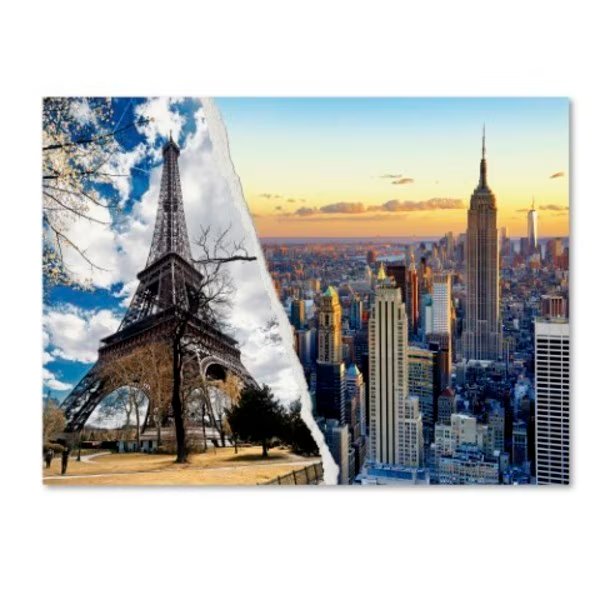 Philippe Hugonnard 'Wonderful Architectures' Canvas Art, 18x24, Trademark Fine Art, Mfr#: PH0105-C1824GG